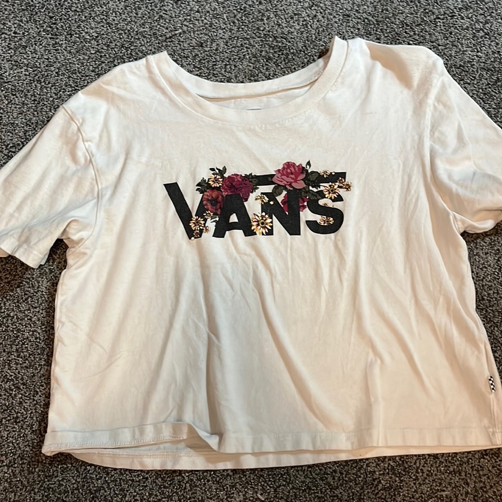 vans crop top